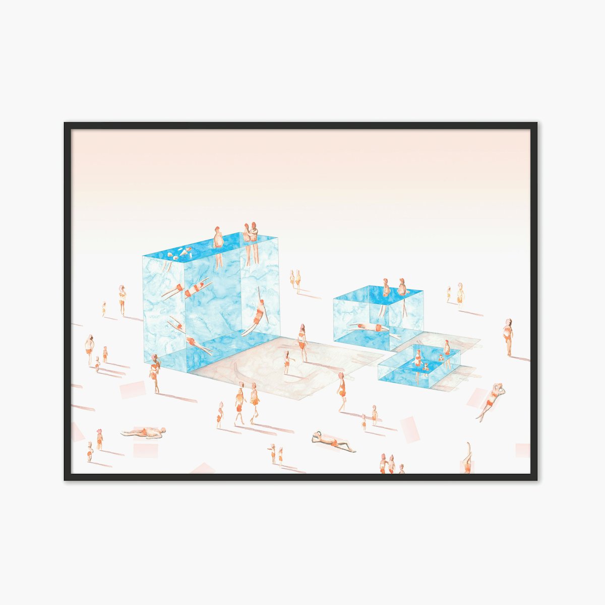 "BeachLand Pools V33-35" by Eddie K "BeachLand Pools V33-35" by Eddie K