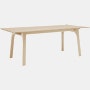 Earnest table extendable 205x100 oak angle muuto 5000x5000 hi res