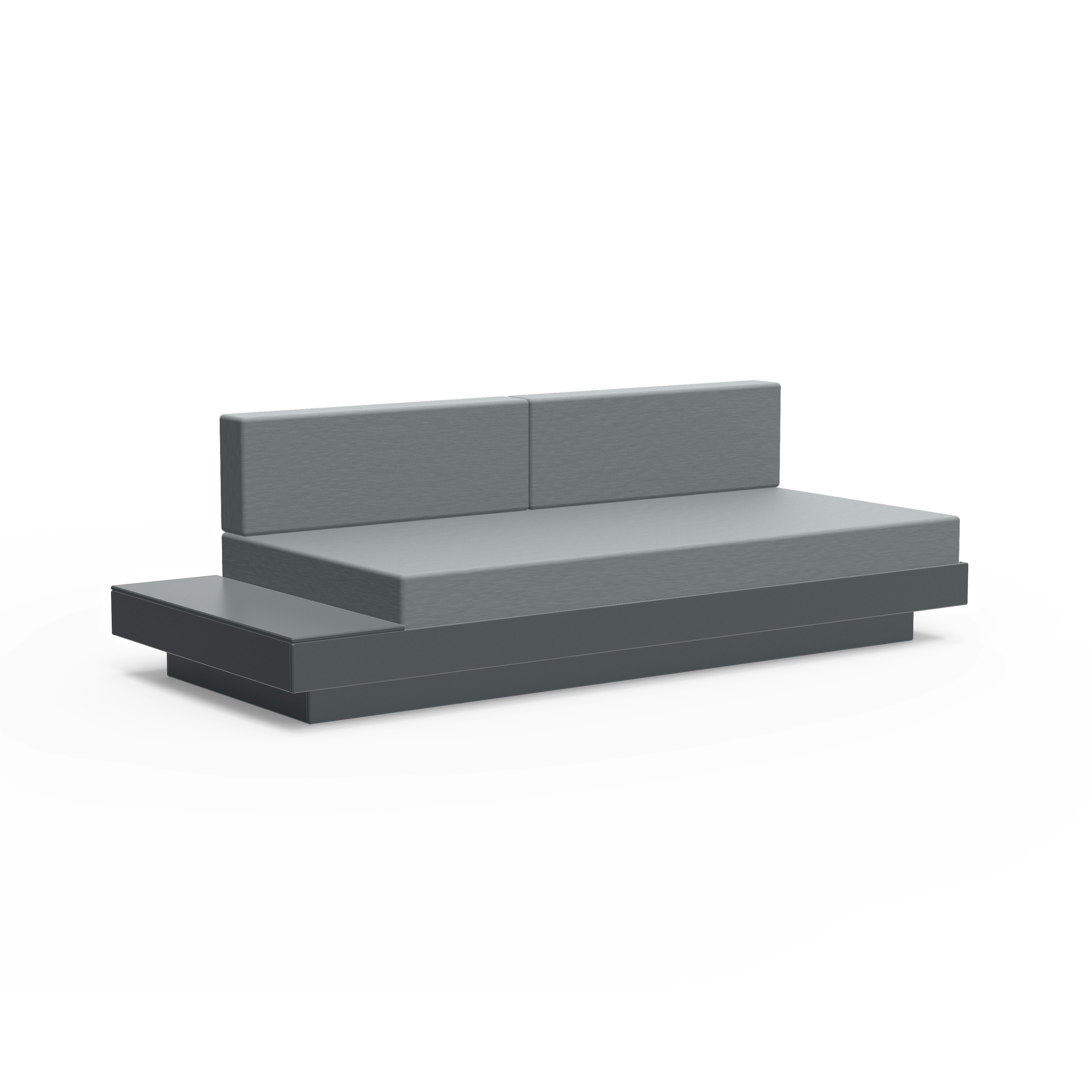 Platform One Sofa with Tables