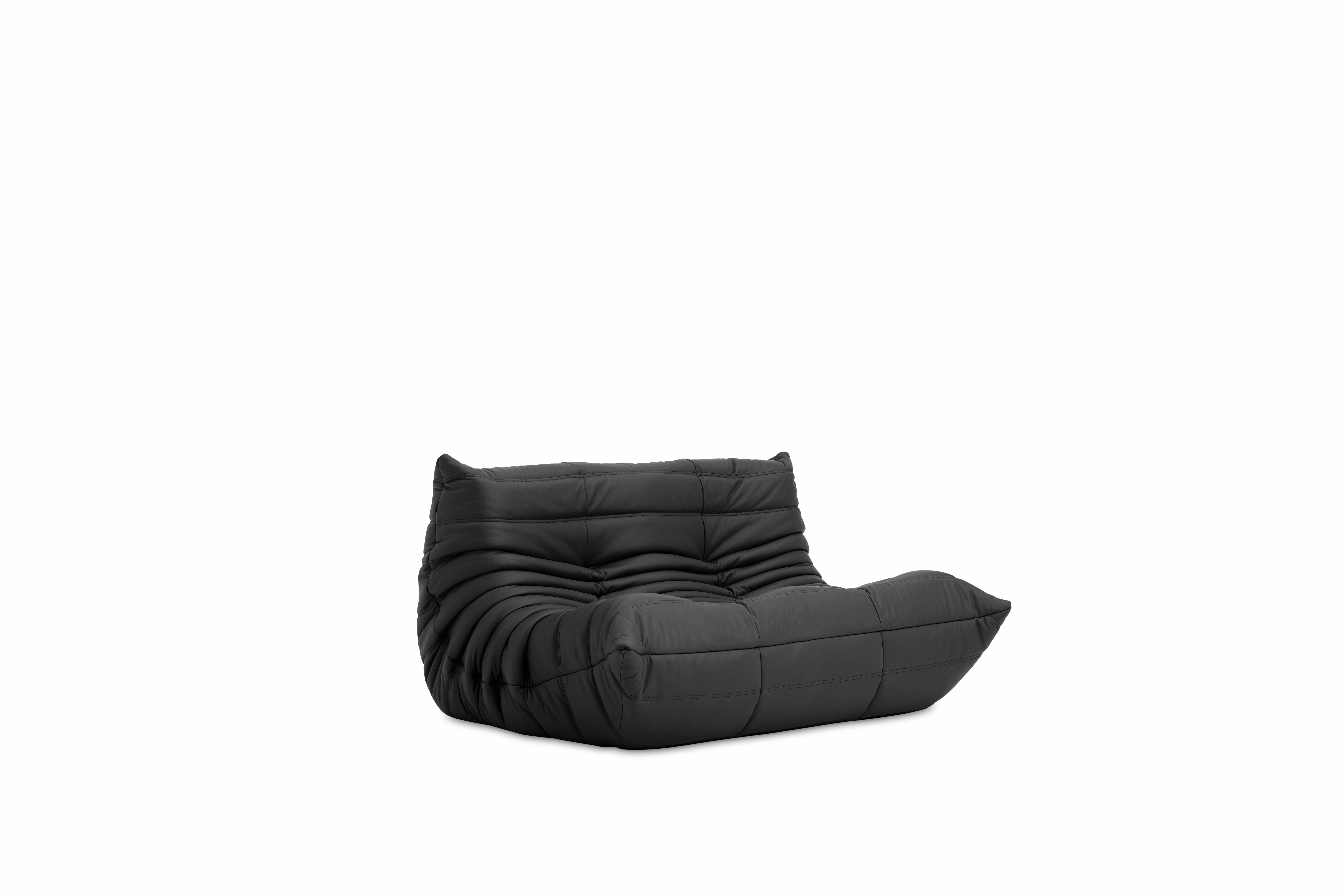TOGO Loveseat - Opera Leather,  nightfall