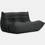 TOGO Loveseat - Opera Leather,  nightfall