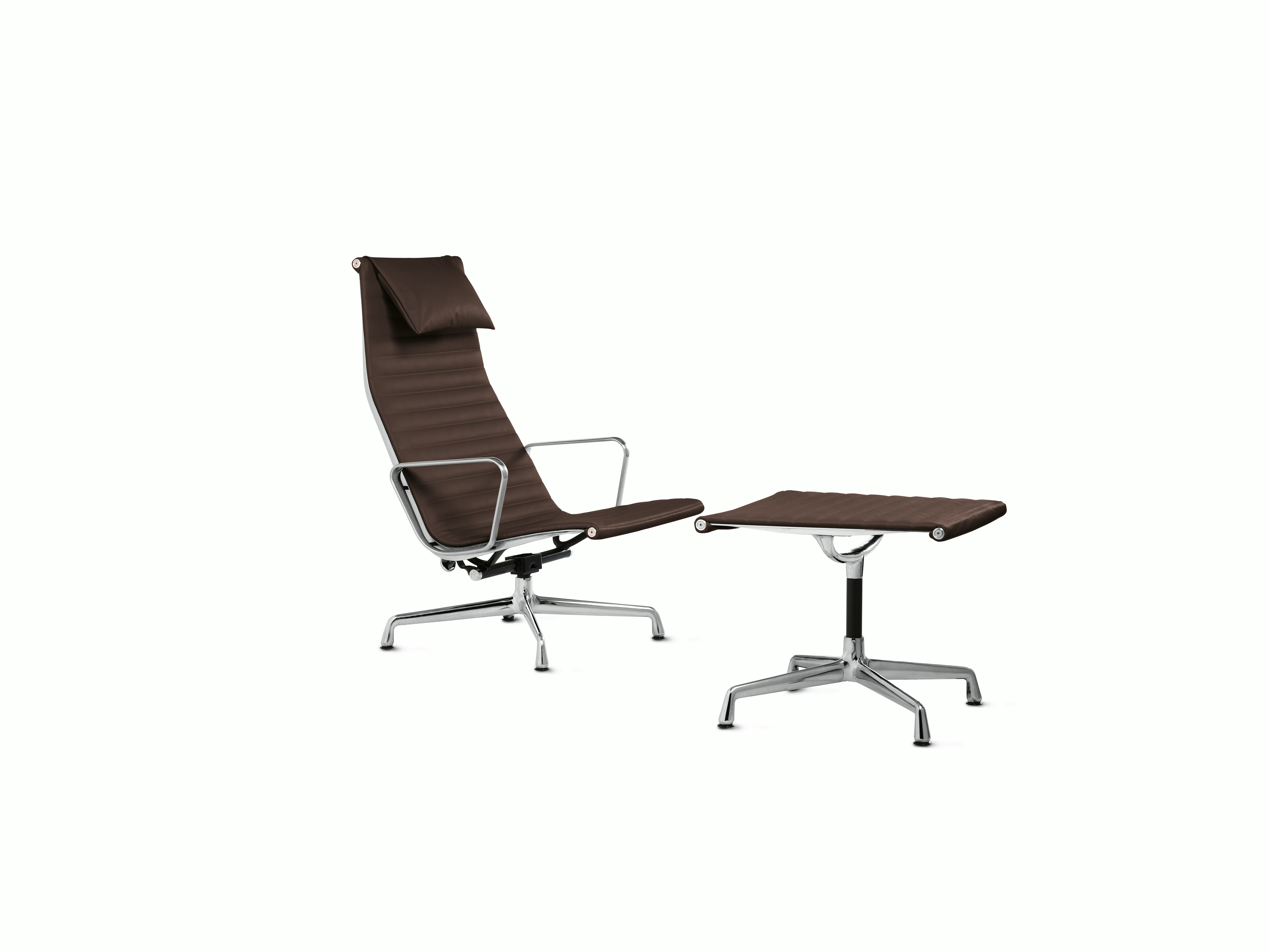 Eames Aluminum Lounge Chair 4 Star Base