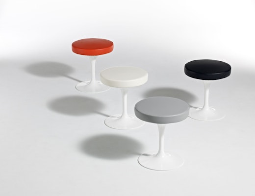 Eero Saarinen Tulip Stool Pedestal Collection side seating