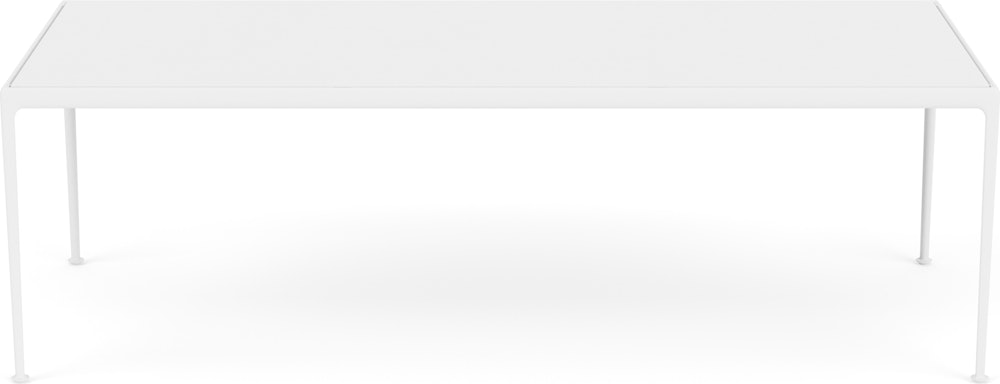 1966 Collection Porcelain Dining Table 90x38, white porcelain