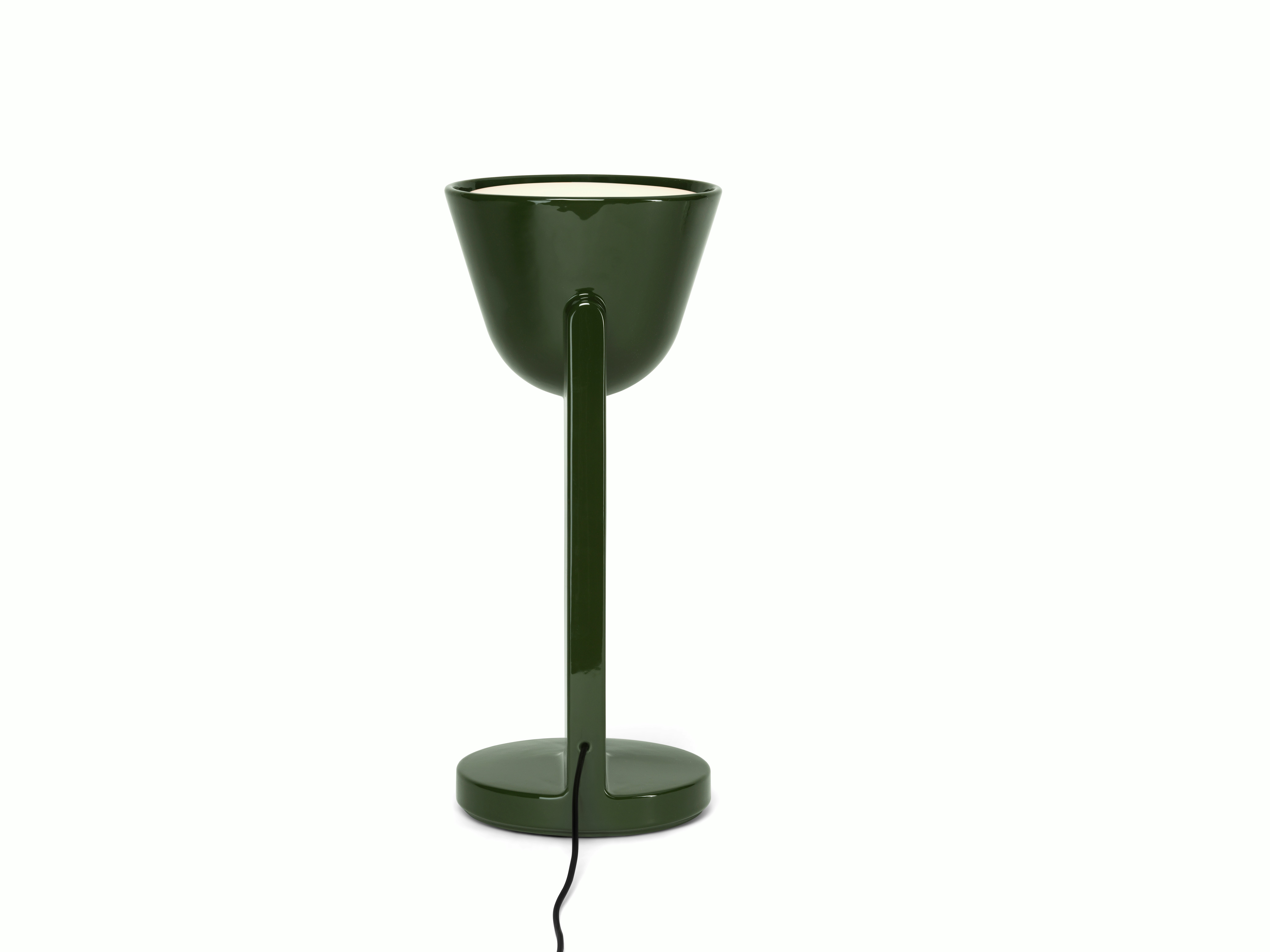 Ceramique Table Lamp - Up, Ceramic, Green