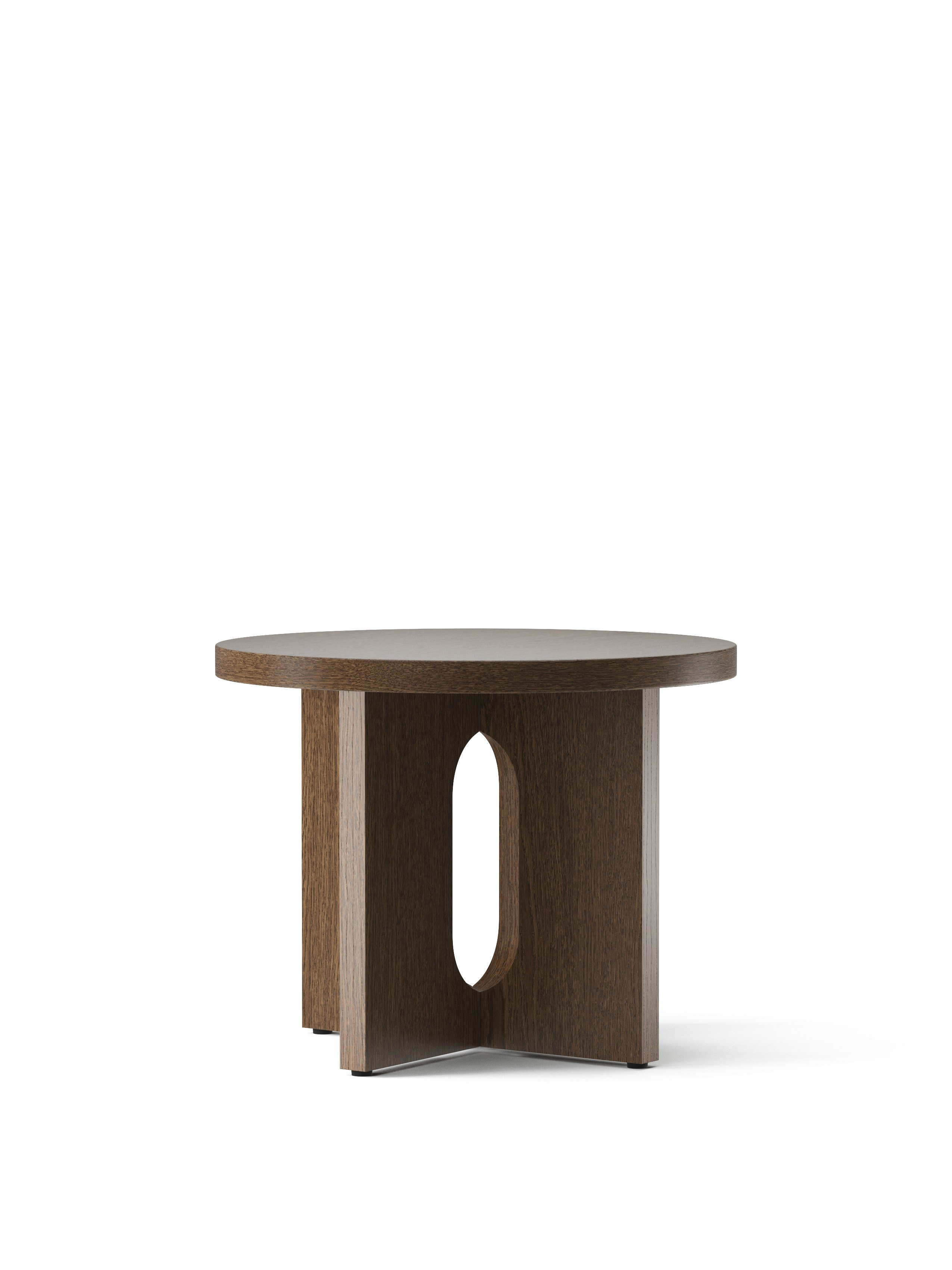 Androgyne Side Table, Dark Stained Oak