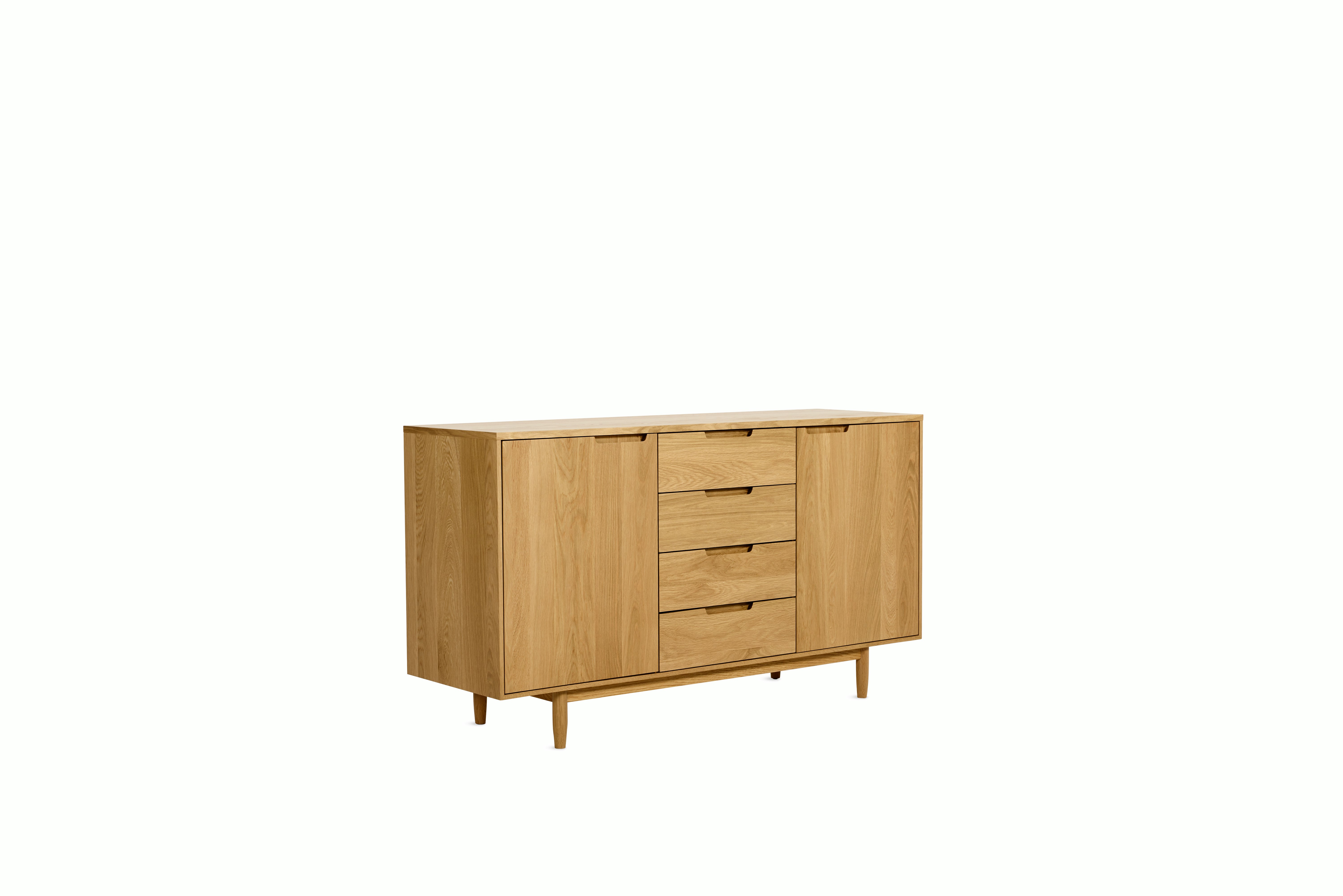 Raleigh Credenza - 58 in.,  Oak