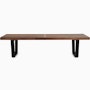Nelson Platform Bench Nelson Platform Bench, Wood Base