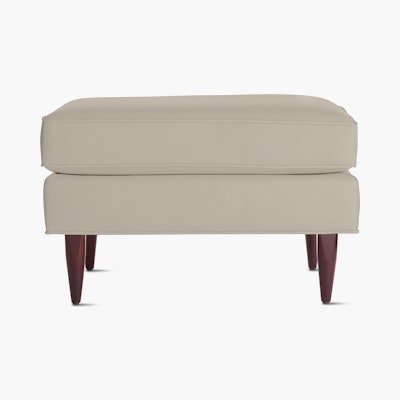 Bantam Ottoman Bantam Ottoman, Leather