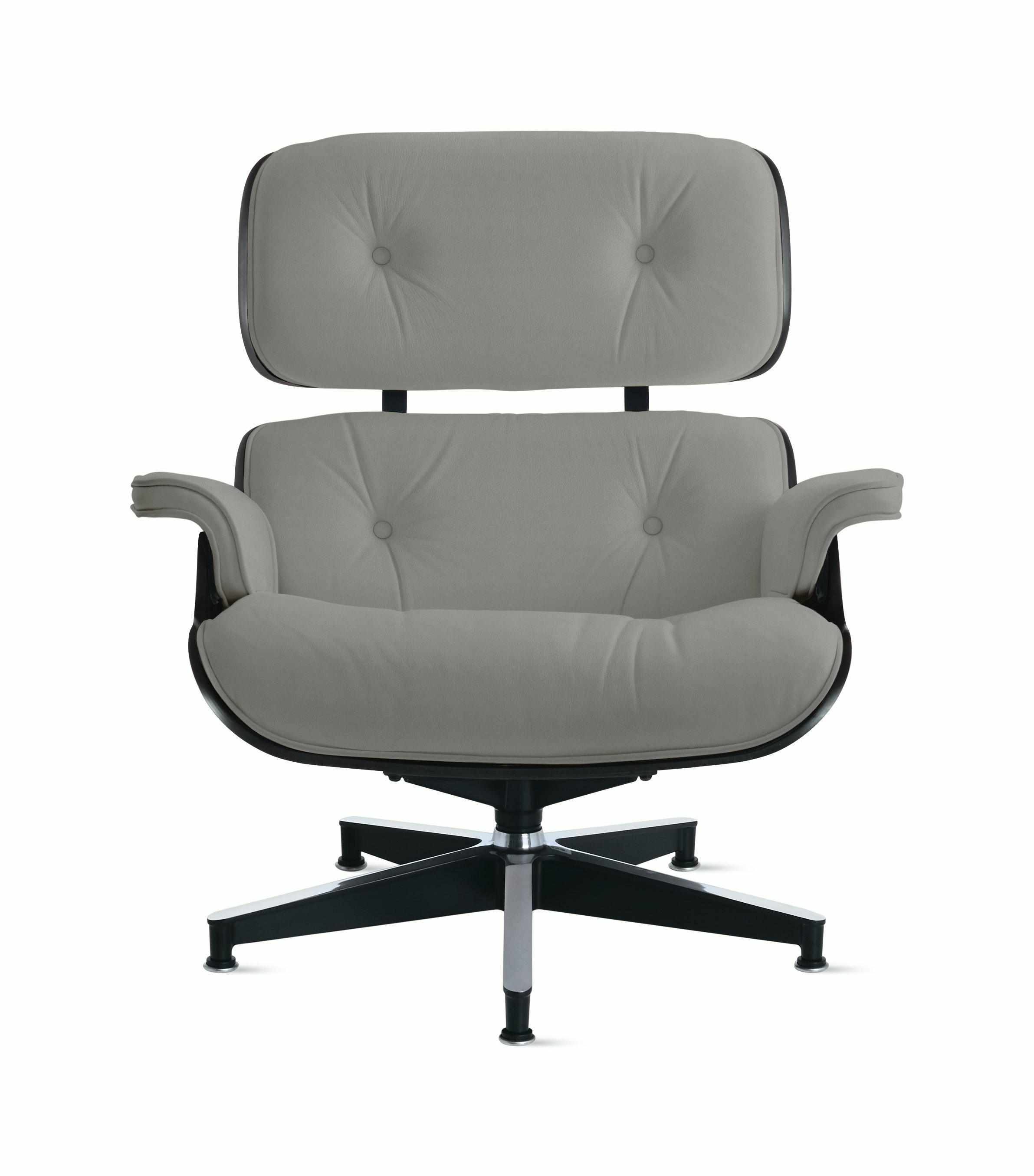 Eames Lounge Chair in Prone and Stow leathers