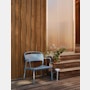 Linear Steel Lounge Armchair
