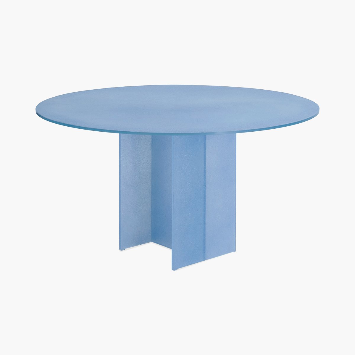 Simoon Round Glass Dining Table