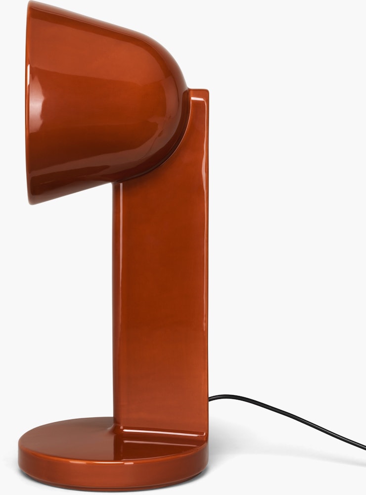 Ceramique Table Lamp - Side, Ceramic, Red