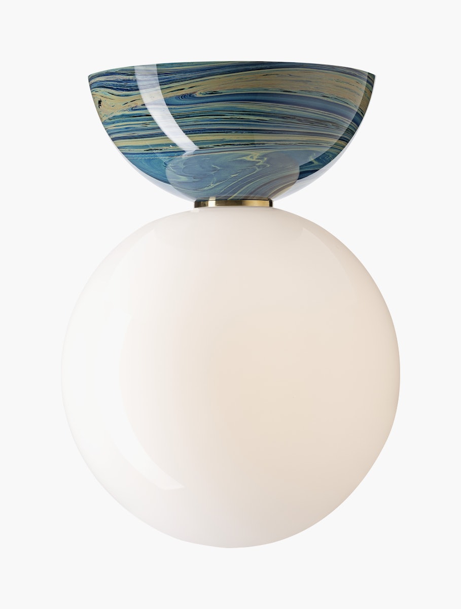 Spacey Full Moon Ceiling Light