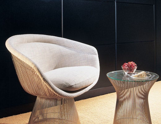 Platner Lounge Chair and Table Platner Lounge Chair and Table