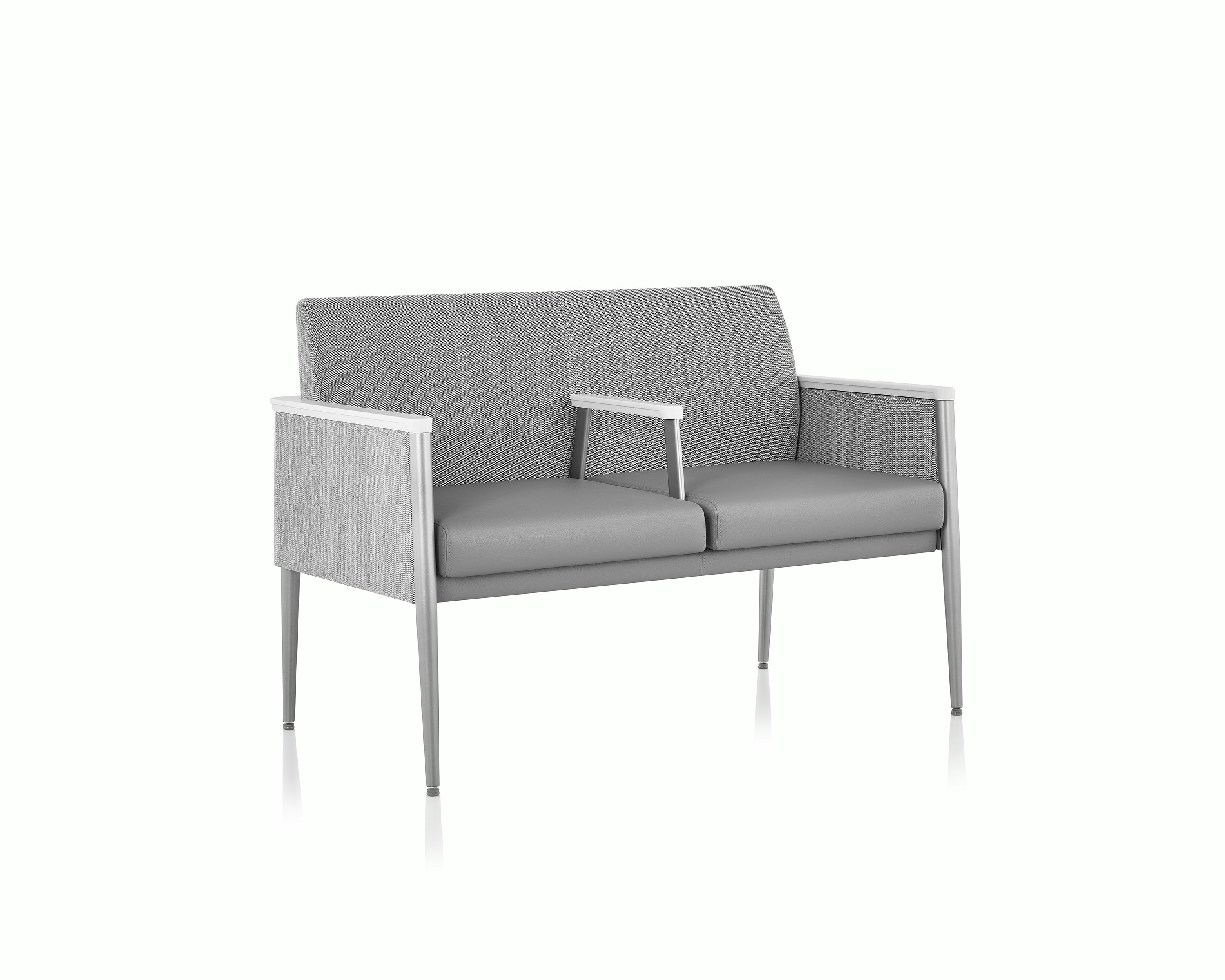 Front three-quarter view of Palisade Multiple seating on white sweep.