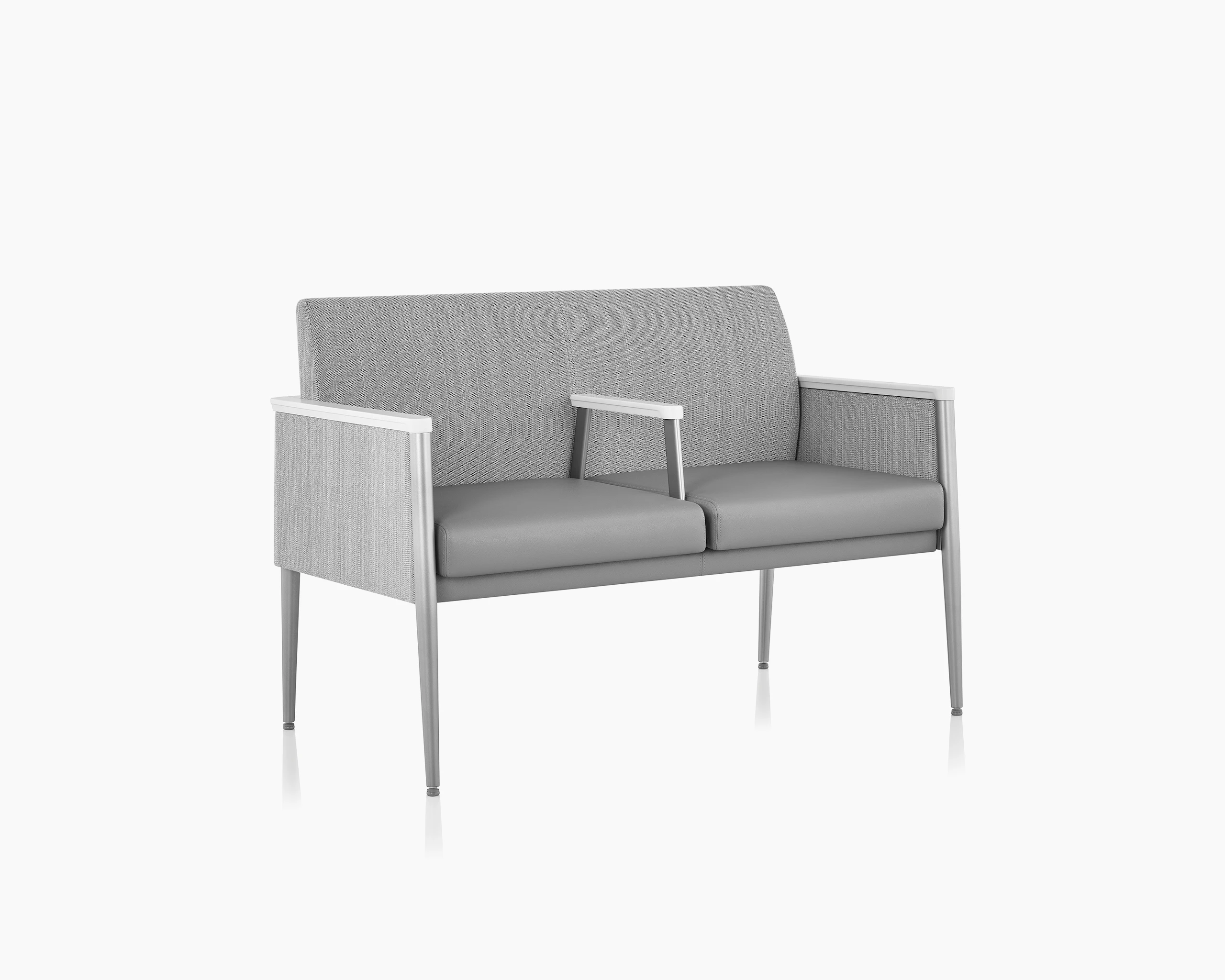 Front three-quarter view of Palisade Multiple seating on white sweep.