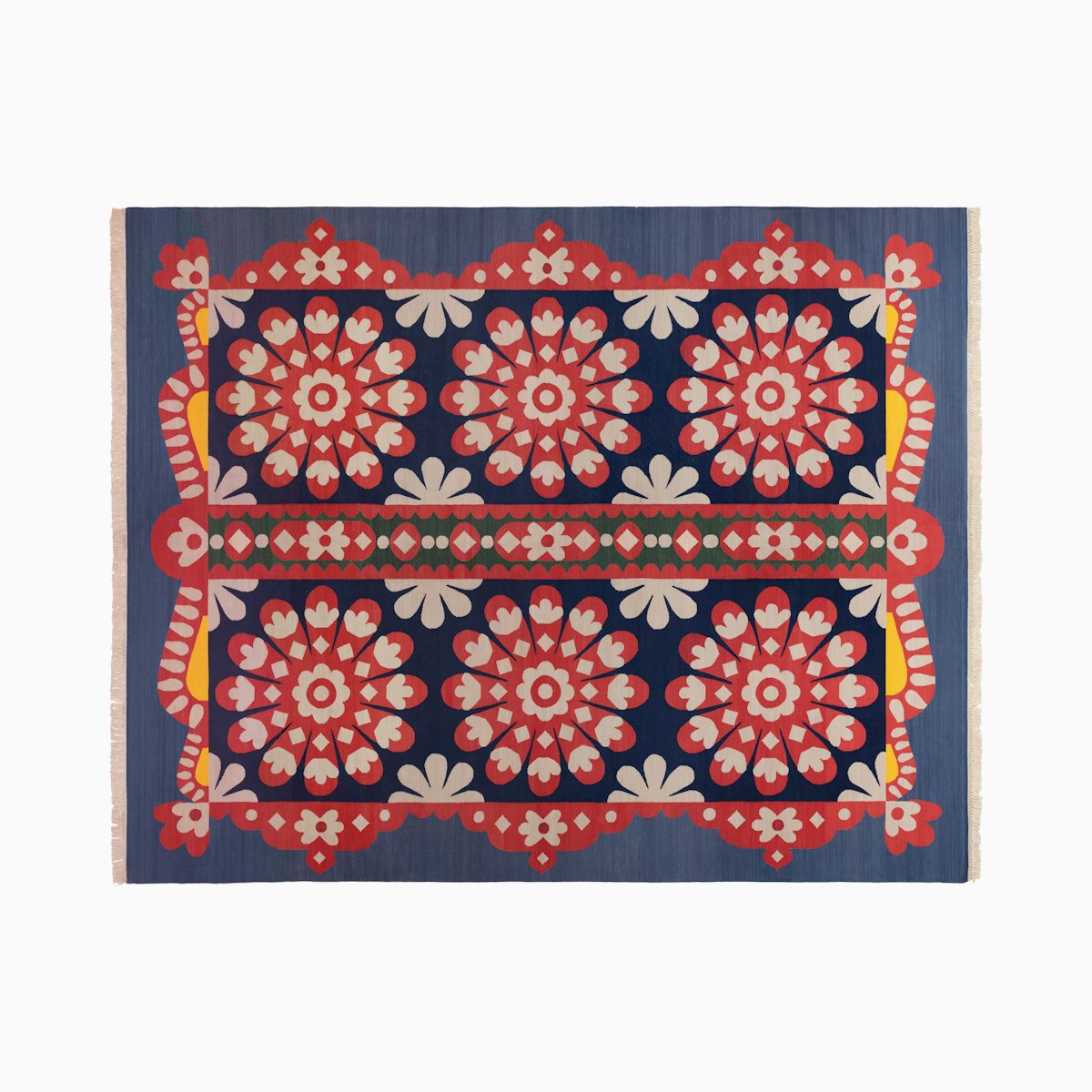 Mandala Rug by Sonnhild Kestler Mandala Rug by Sonnhild Kestler