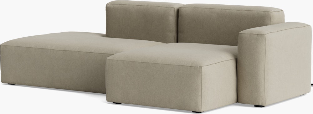 Mags SL Sectional Chaise - Right, Pecora, Cream