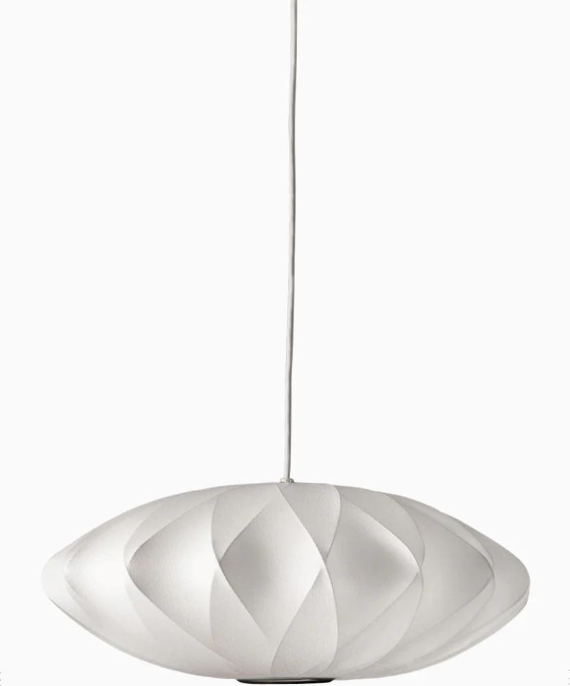 Nelson Saucer Crisscross Bubble Pendant - Herman Miller by Herman Miller