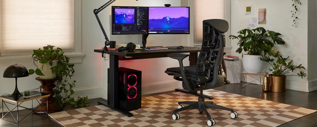 Motia Gaming Sit-to-Stand Desk