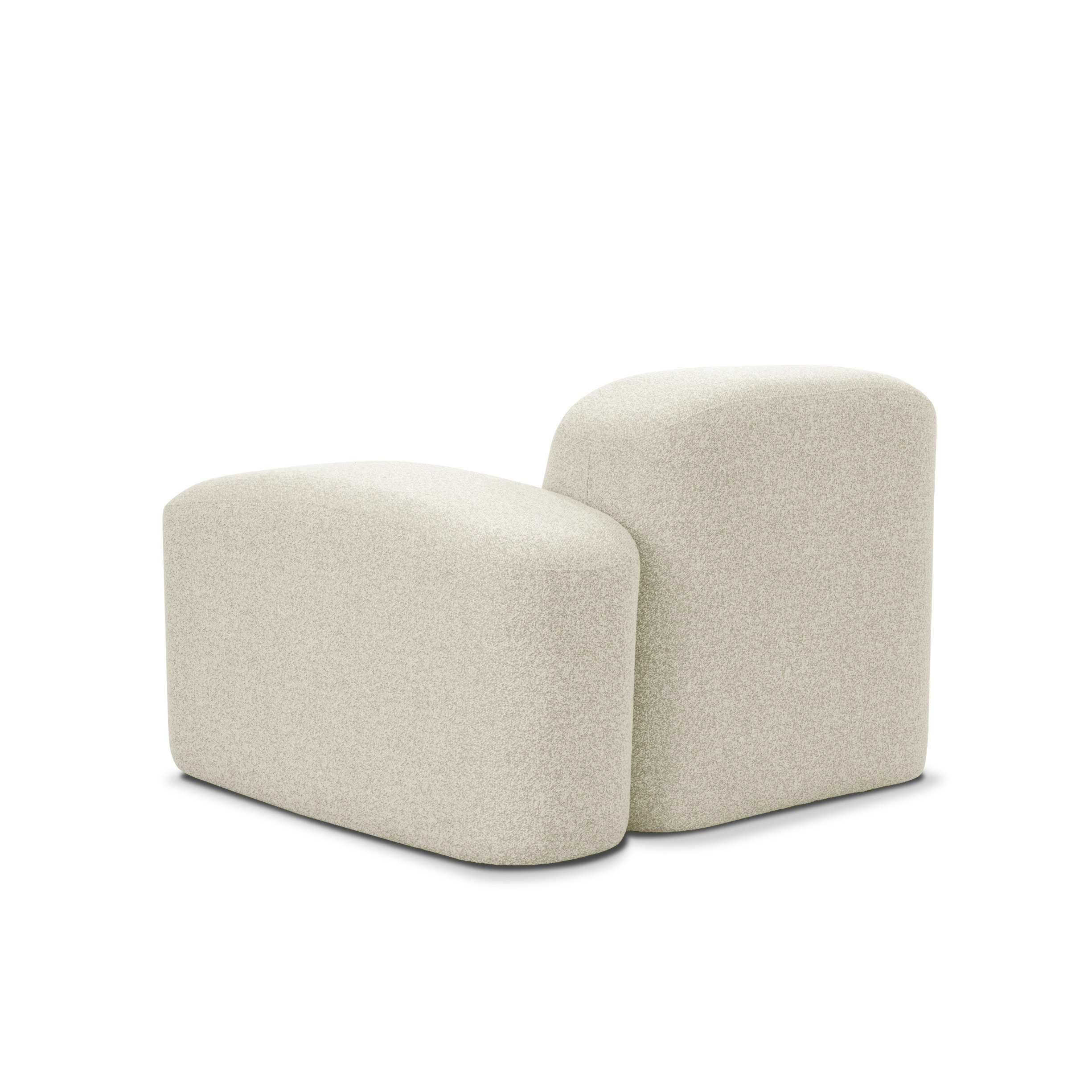 Muse Outdoor One Arm Single SeatRight Arm Facing, Collaroy Static