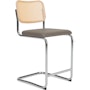 Cesca Stool With Upholstered Seat Pad Cesca Stool With Upholstered Seat Pad