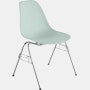 Eames Molded Plastic Side Chair,  Stacking Base