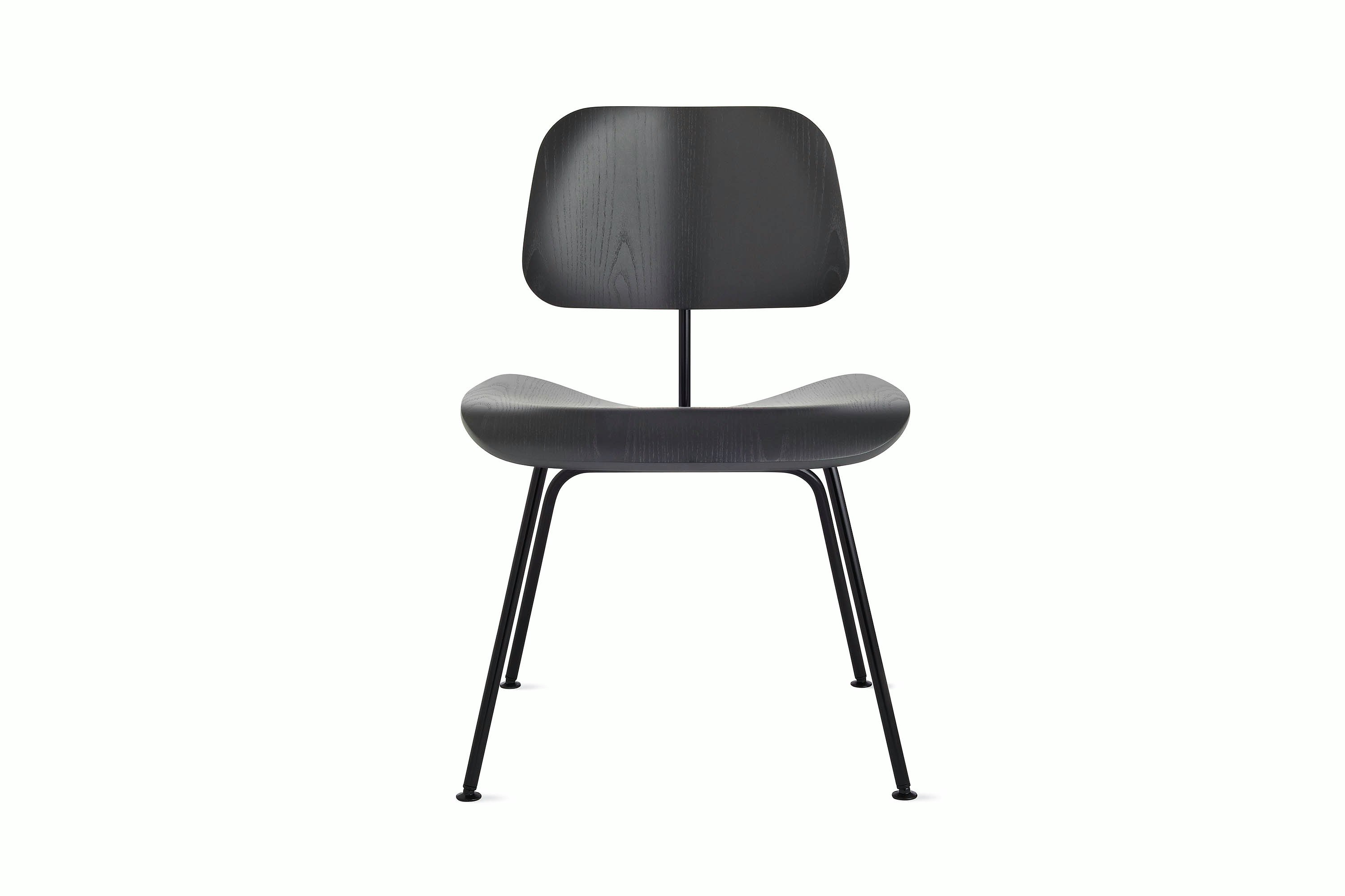Eames Molded Plywood Dining Chair Metal Base (DCM)