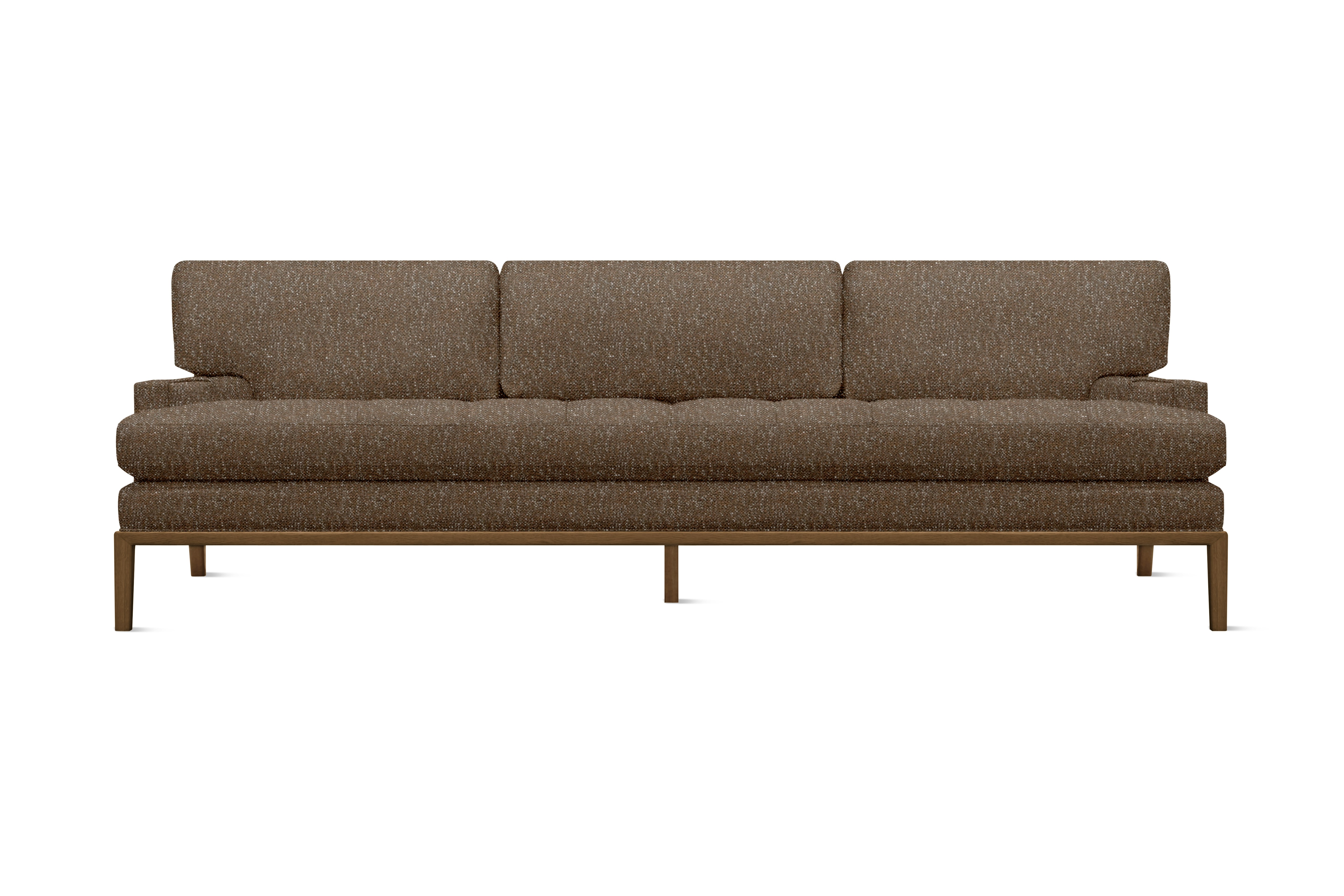 Forster Sofa - Novato,  Chocolate,  Walnut
