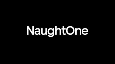 naughtone-logo op een zwarte achtergrond.