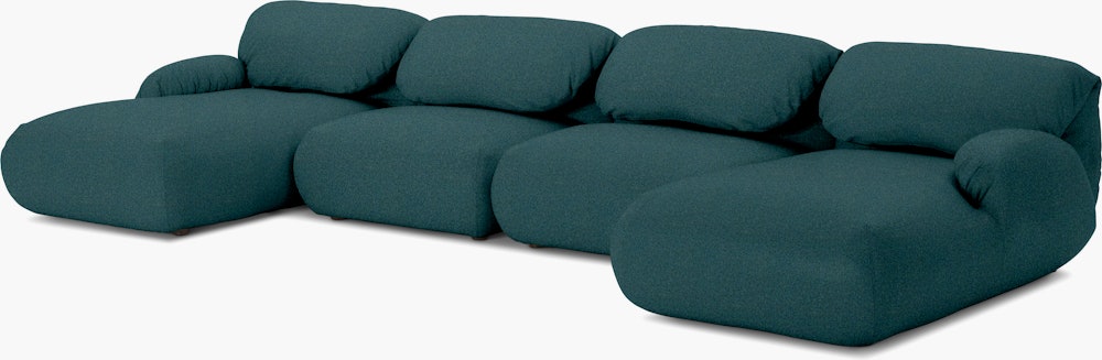 Luva Modular Double Chaise Sectional