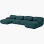Luva Modular Double Chaise Sectional Luva Modular Double Chaise Sectional