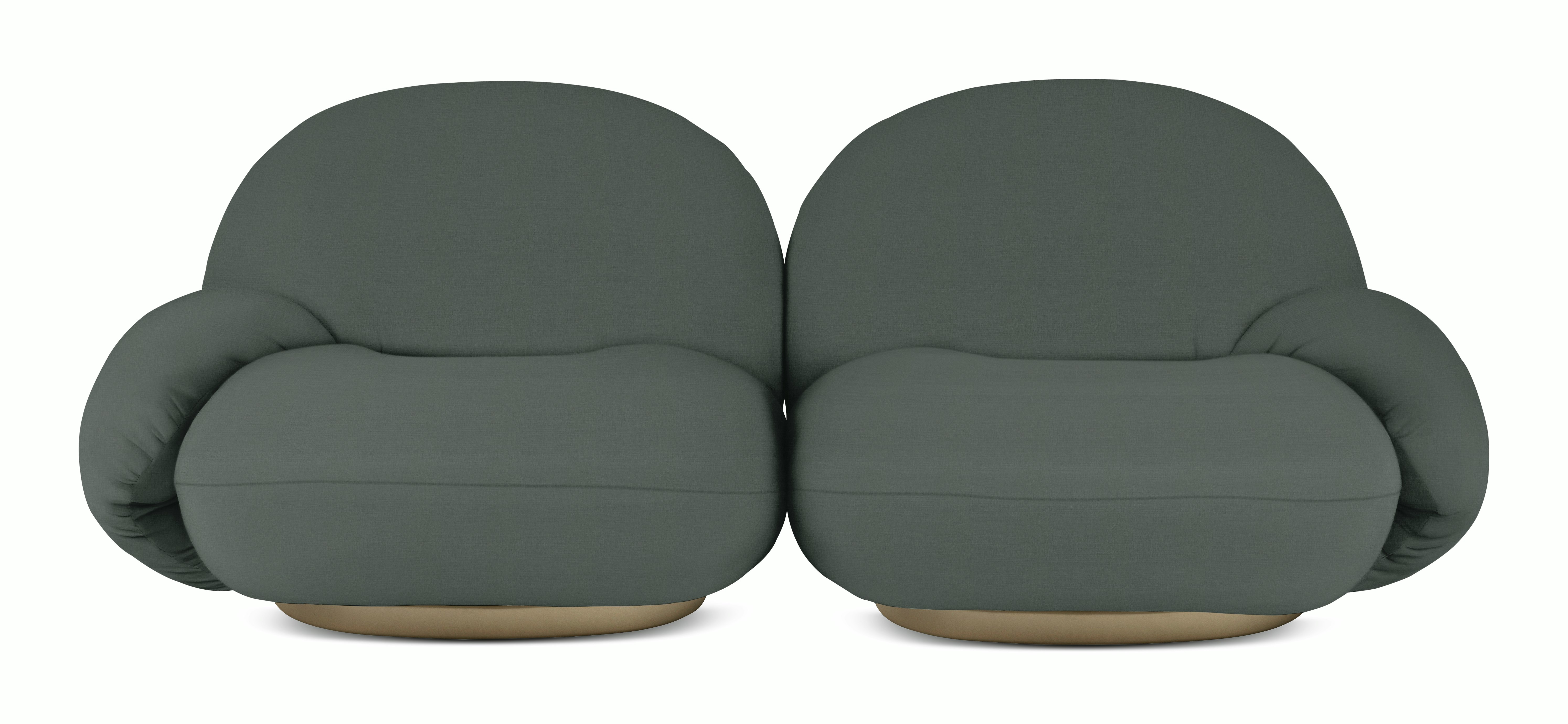 Pacha Sofa -  Two Seater,  Without Center Arms