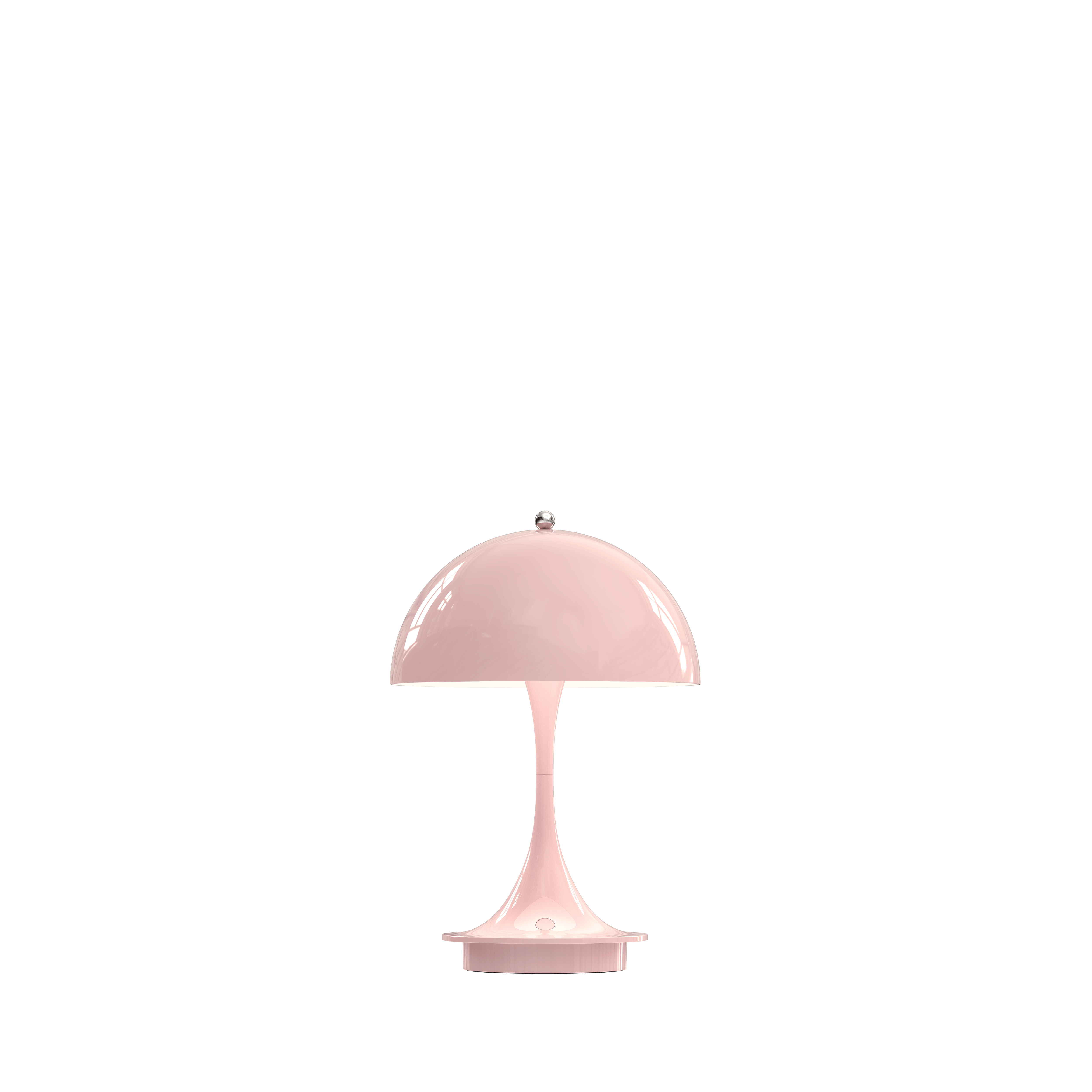 Panthella Portable Lamp in Pale Rose