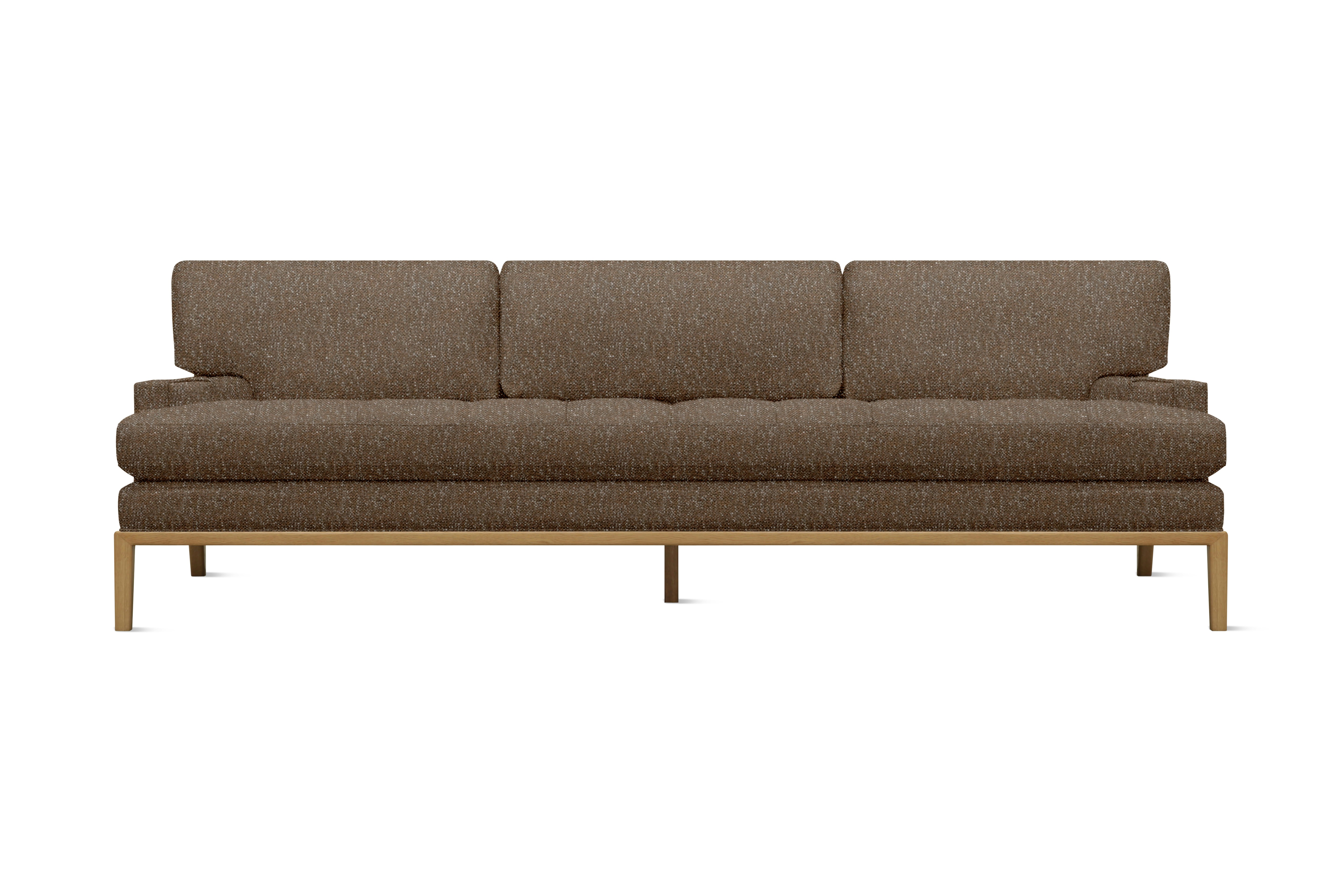 Forster Sofa - Novato,  Chocolate,  Oak