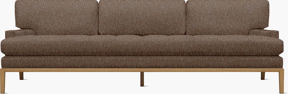 Forster Sofa - Novato,  Chocolate,  Oak