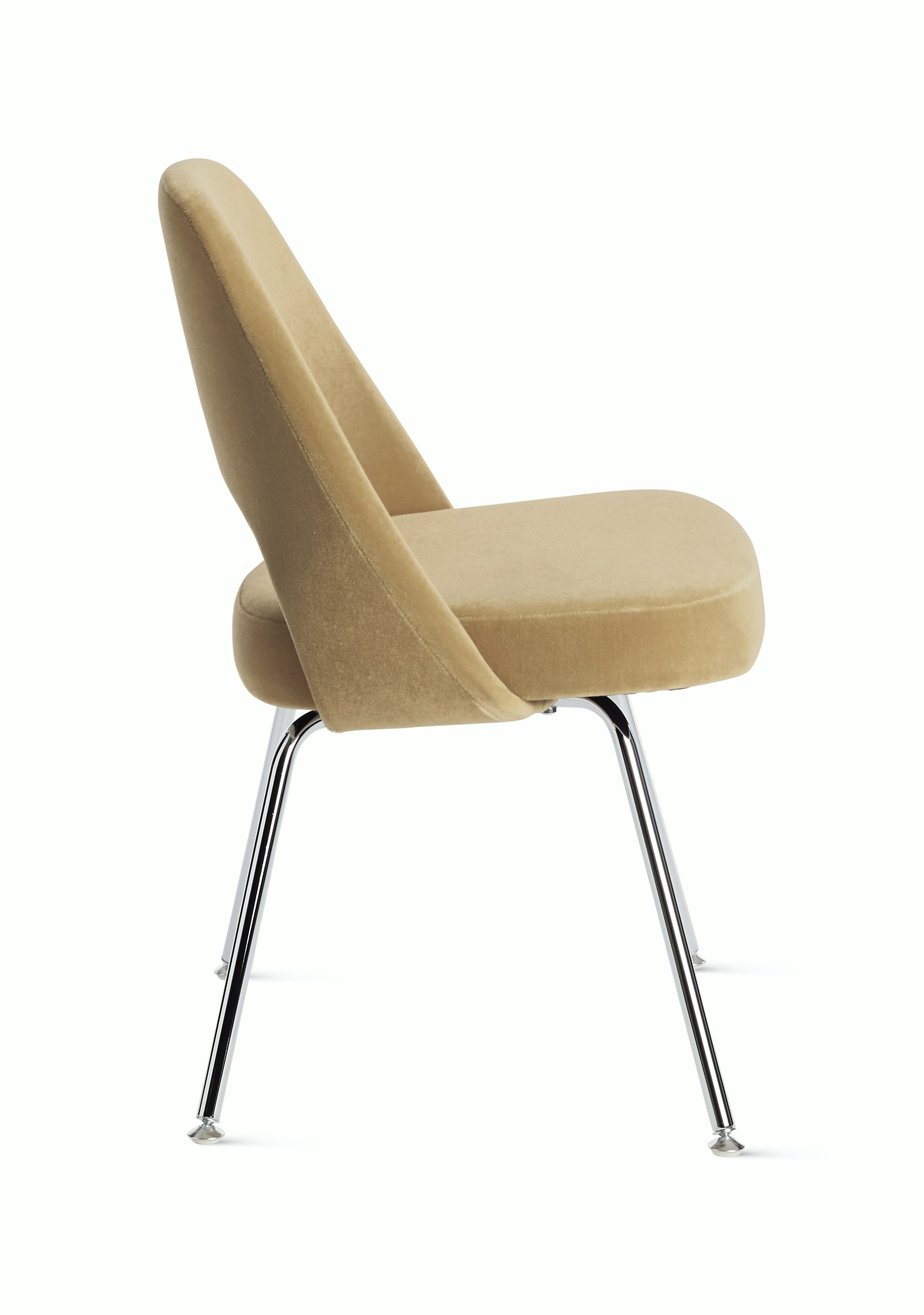 Saarinen Executive Side Chair with Metal Legs