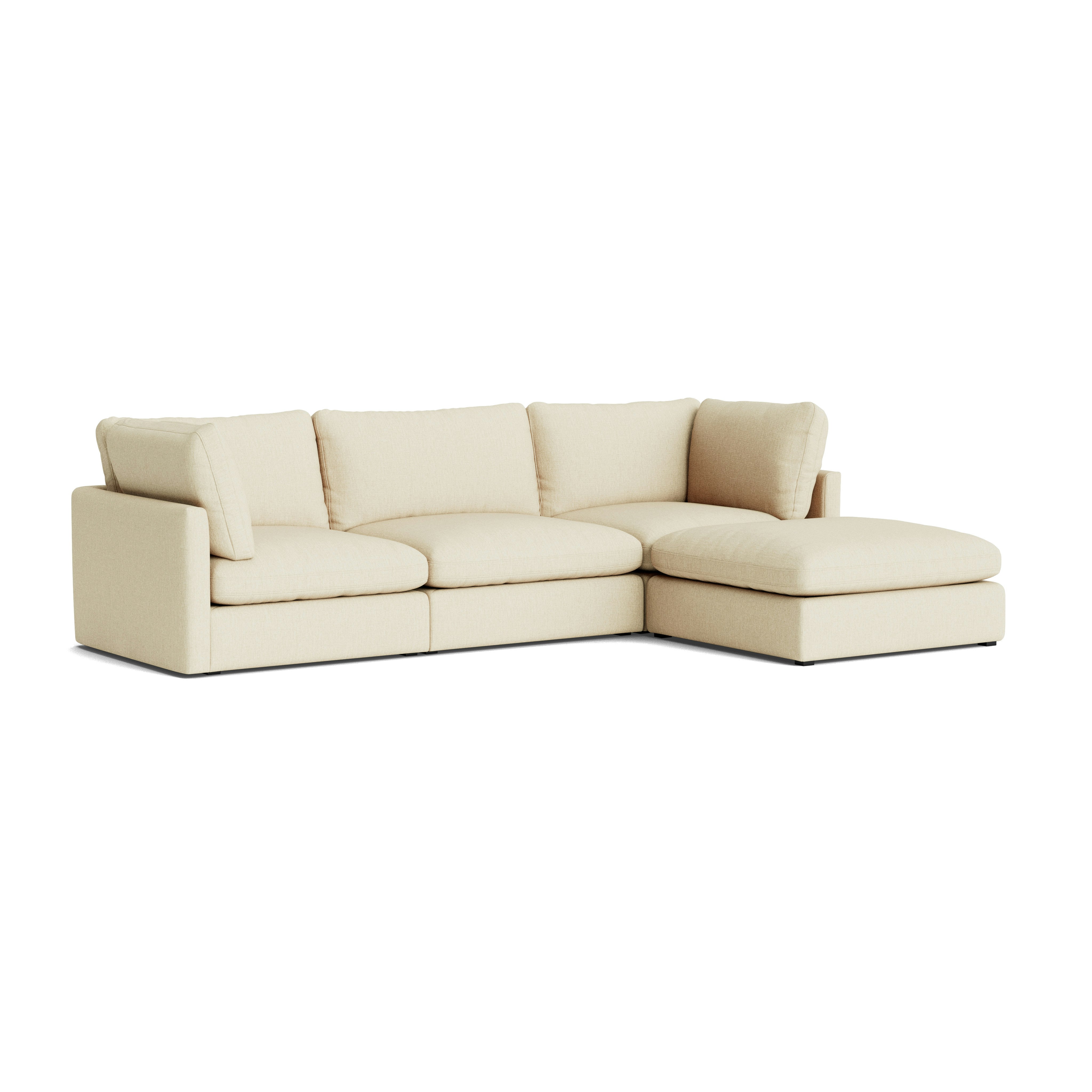 Hackney Lounge Compact Sectional - Metaphor, 029 Amandine