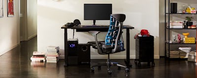 Embody Gaming Chair + gaming setup