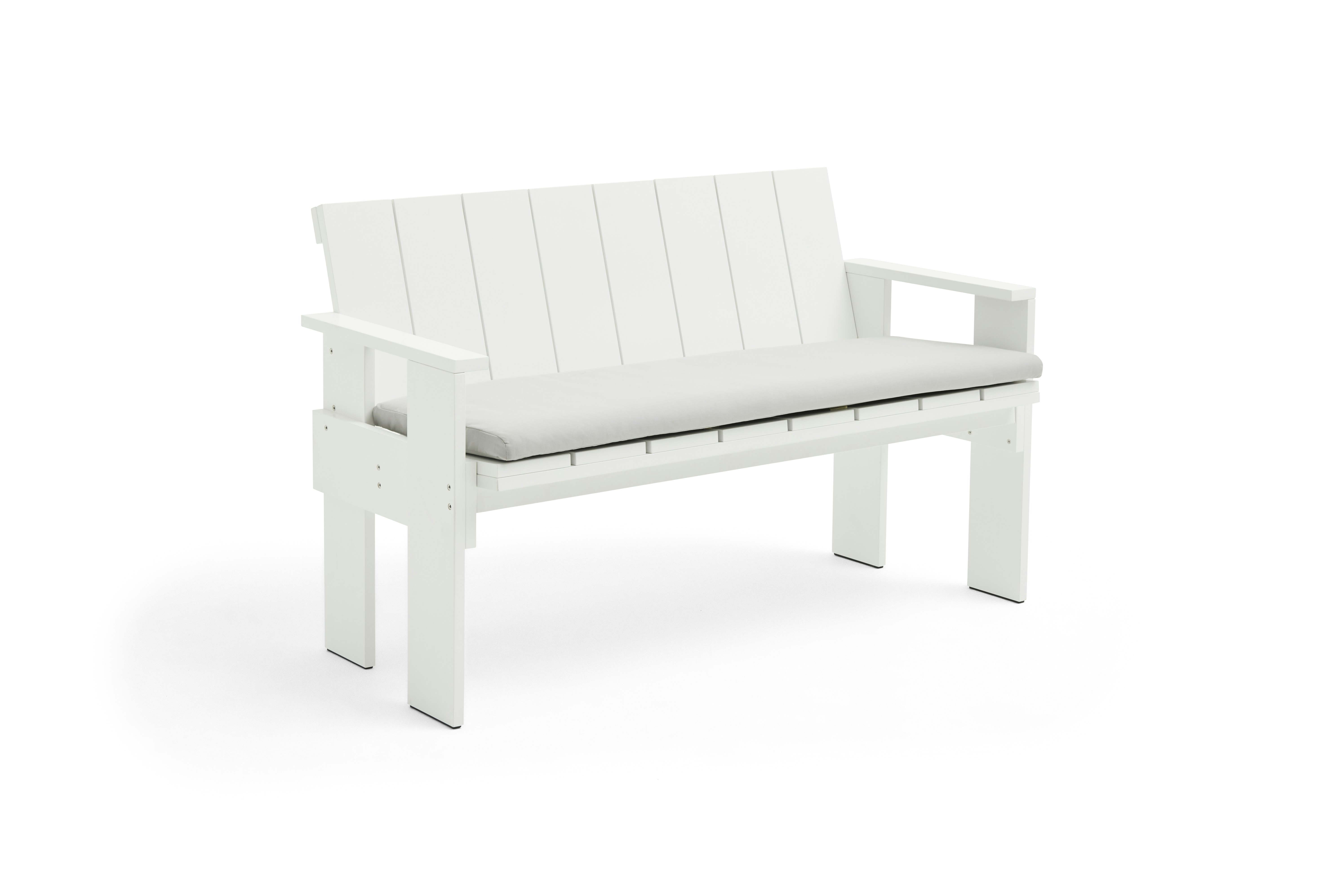 Crate Dining Bench Seat Cushion - Sky Grey