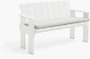 Crate Dining Bench Seat Cushion - Sky Grey