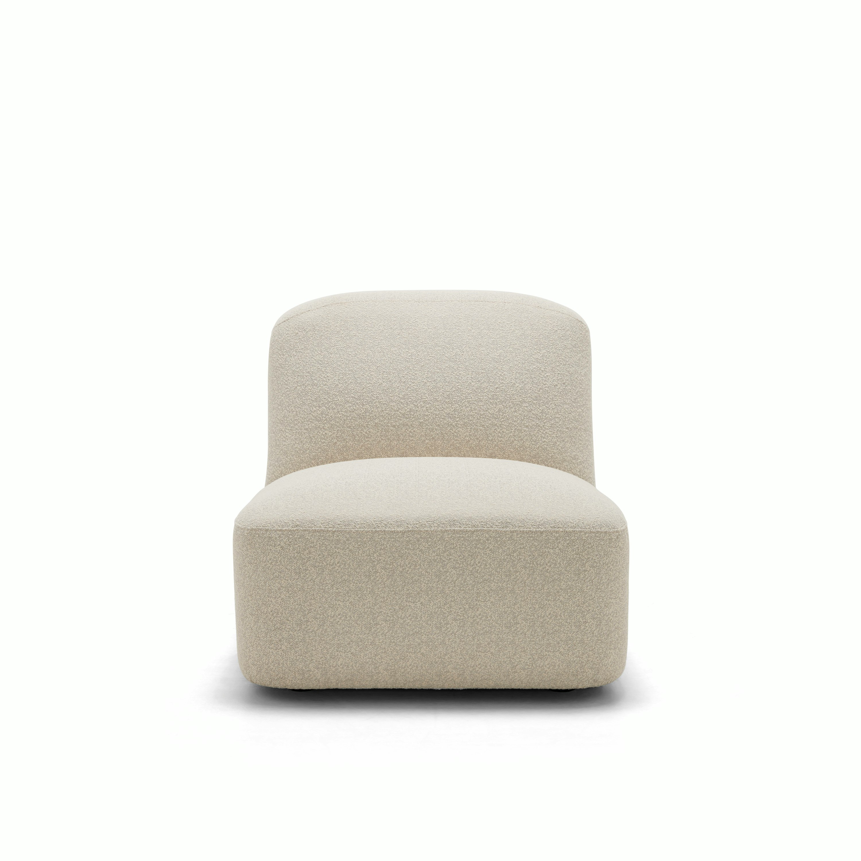 Muse Outdoor Armless Single Seat