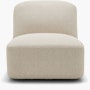 Muse Outdoor Armless Single Seat Muse Outdoor Armless Single Seat