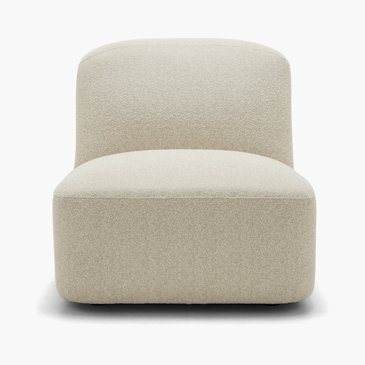 Muse Outdoor Armless Single Seat Muse Outdoor Armless Single Seat