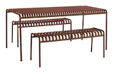 Palissade Dining Table and Bench Set