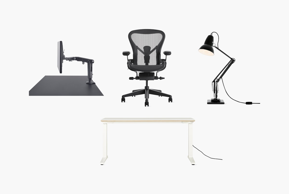 Aeron Chair - Renew Desk WFH Bundle