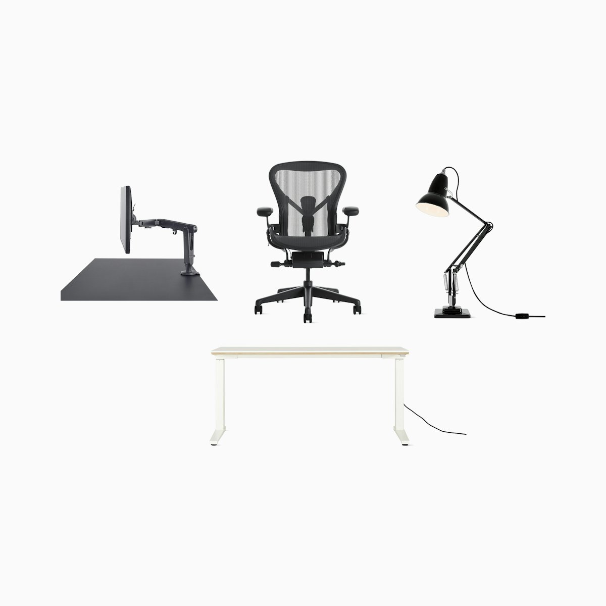 Aeron Chair - Renew Desk WFH Bundle