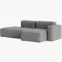 Mags Soft Low Sectional Mags Soft Low One-Arm Sectional