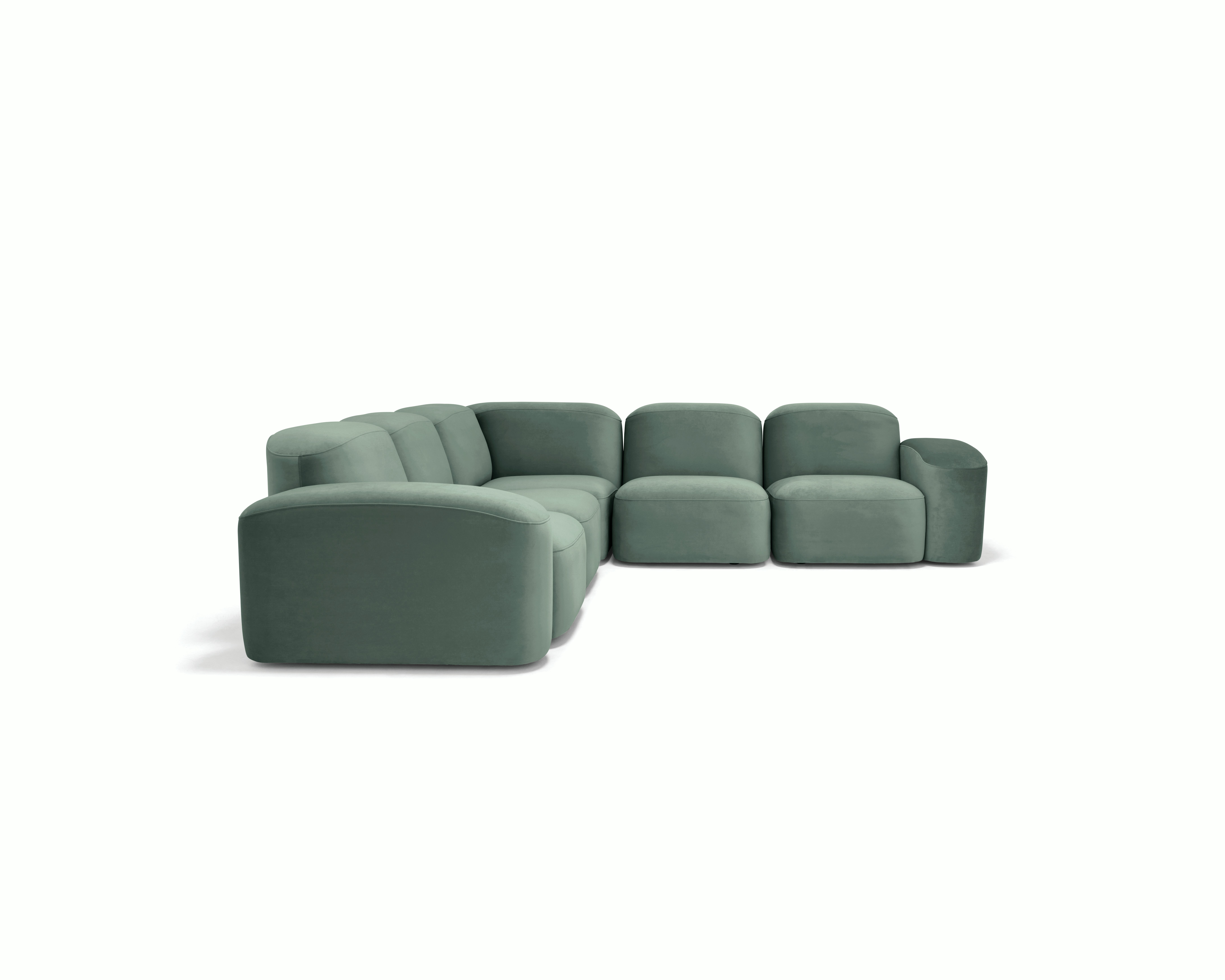 Muse Five Seat Corner Sectional